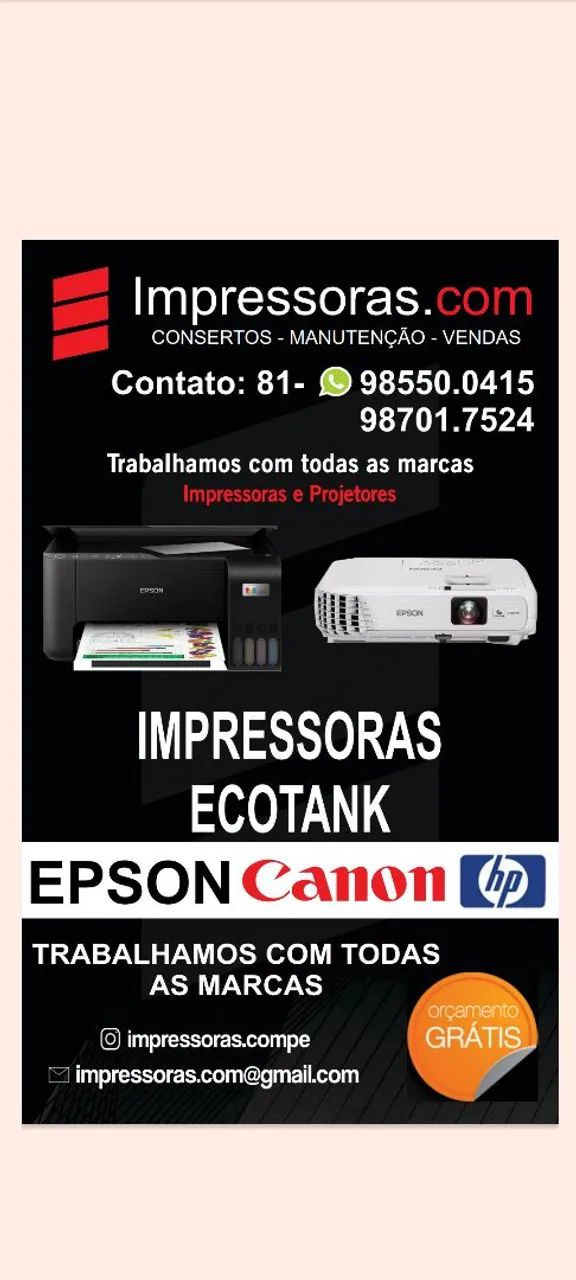Assistência técnica de projetores e epson benq Recife: * ZAP. - Foto 5