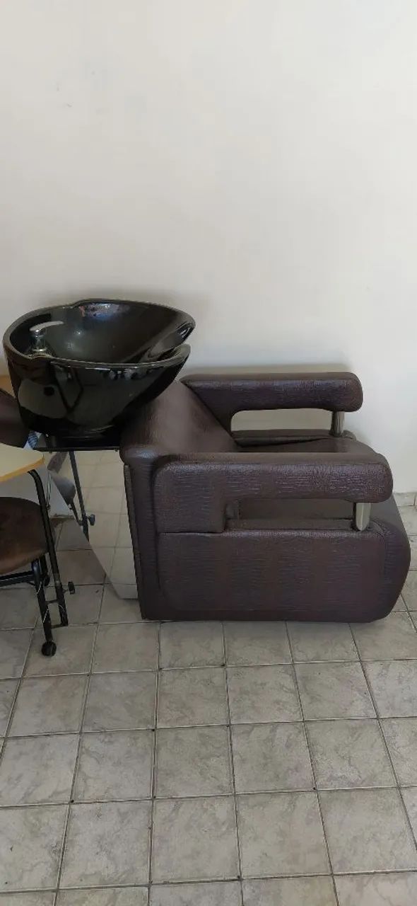 Poltrona de salão de beleza