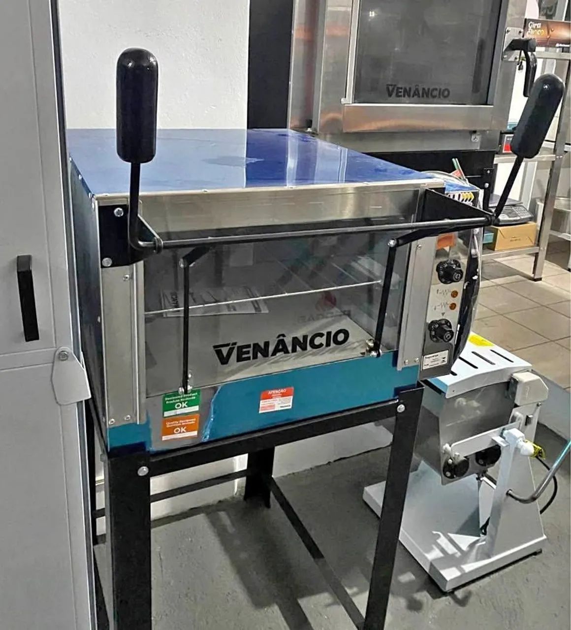 Forno de lastro elétrico 60cm Venâncio - Marcos