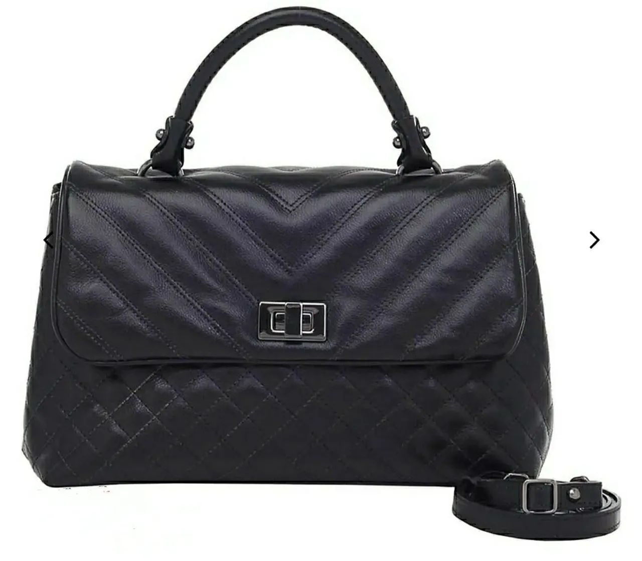 Bolsa Couro legítimo 5x de 70, 00 