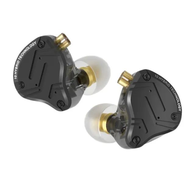 Fone de Ouvido KZ ZS10 PRO X - 10 drivers (4ba+1dd)