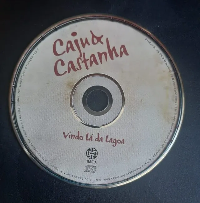 CD Vindo lá da Lagoa Caju e Castanha