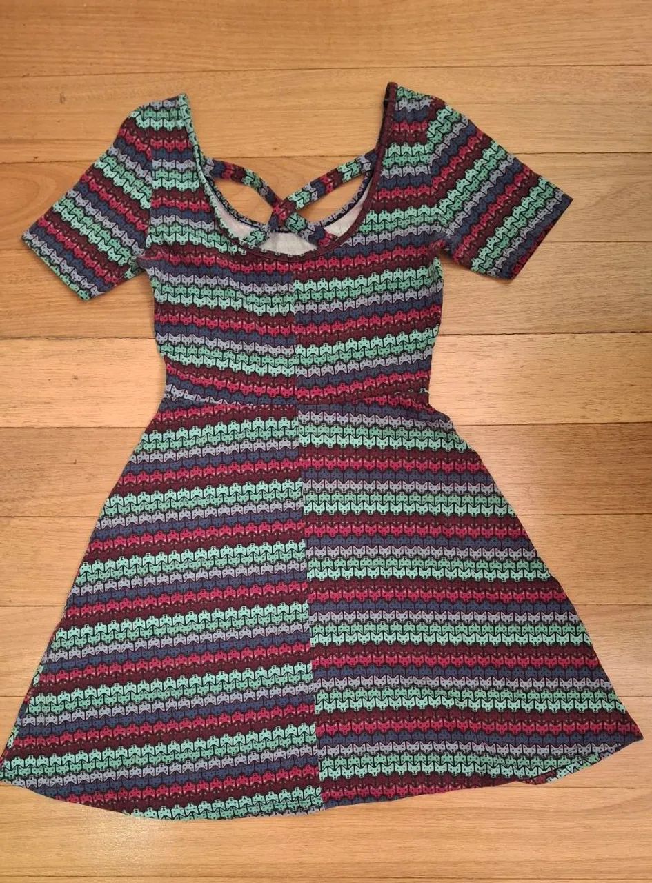 Vestido Estampado Colorido - Foto 2