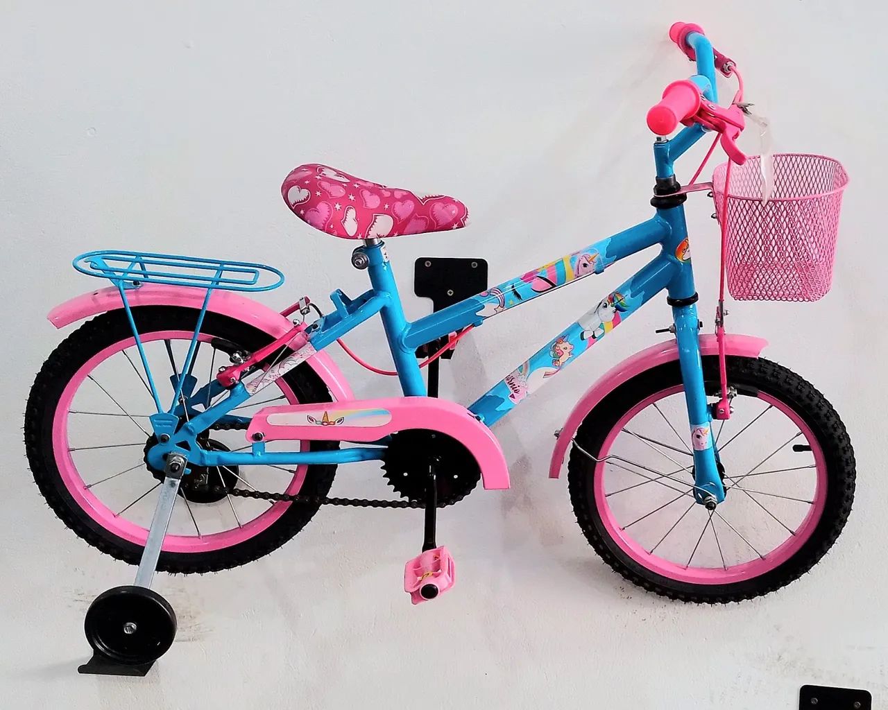 Bicicleta Infantil 16'' - Unicornio - Foto 3