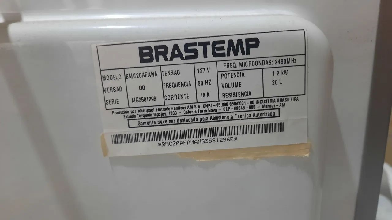 Microondas Brastemp Clean 20 litros  - Foto 3