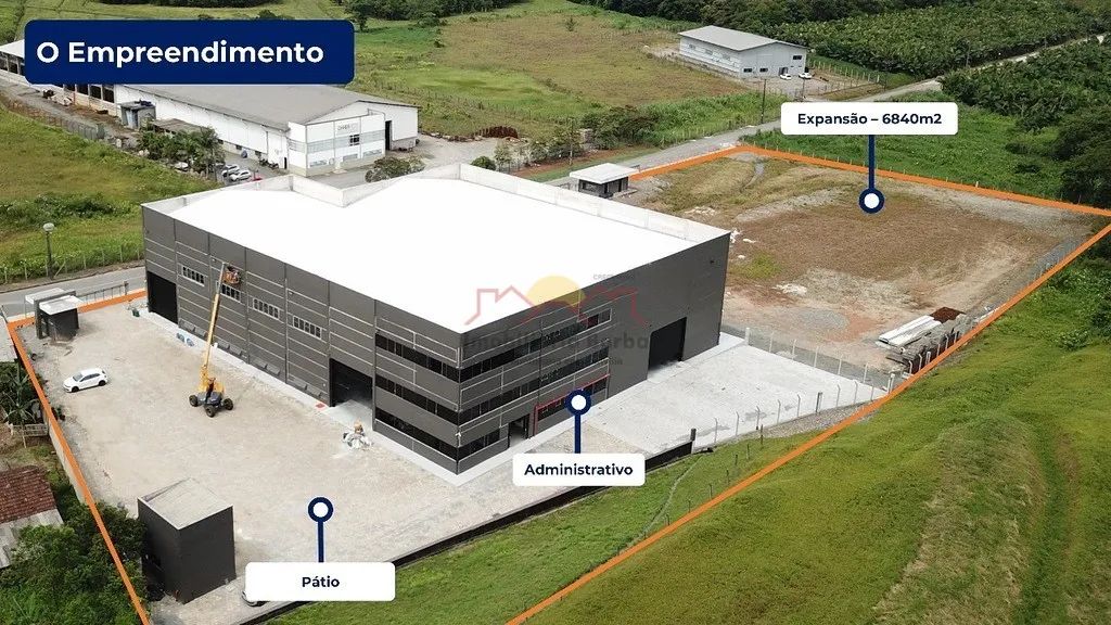 Galpão 2.296,46m² Tres Barras Garuva - Foto 4