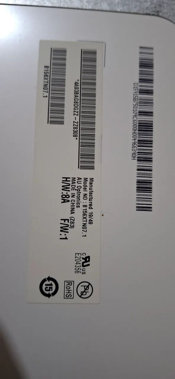 Tela 15.6 led slim