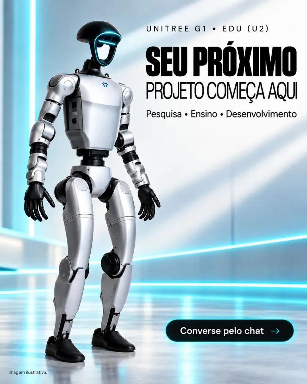 Robô Humanoide Unitree G1 EDU U2 - Foto 4