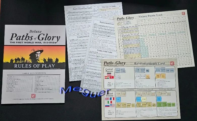 Paths of Glory Jogo de Tabuleiro (Wargame) Importado Inglês Boardgame - Foto 2