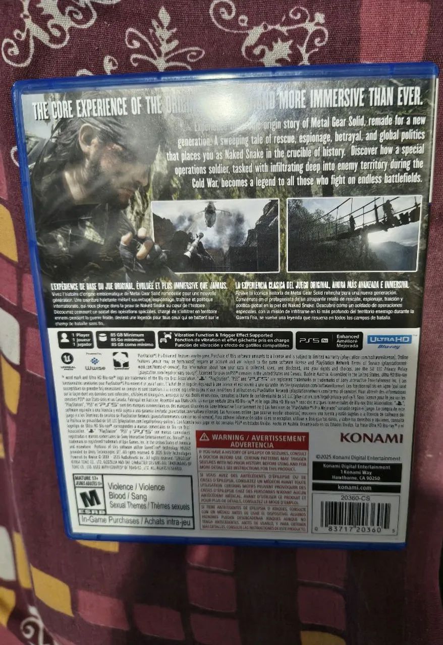 metal gear solid snake Ester trocar  - Foto 2