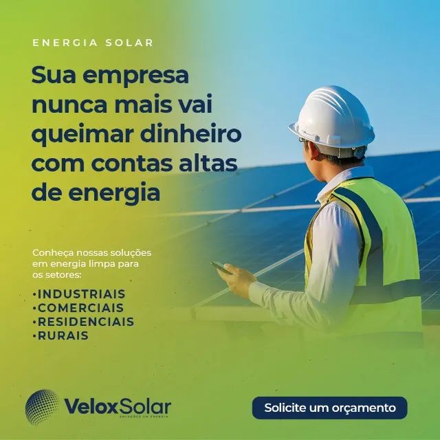 Energia Solar para Comércio e Empresas - Projeto + Instalação