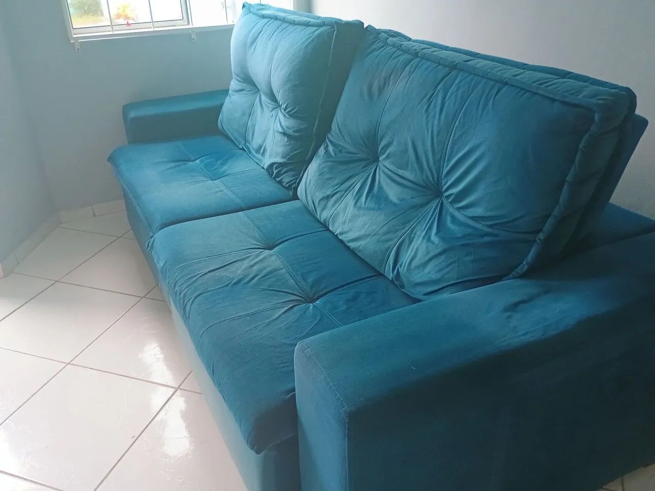 Sofá retrátil 4 lugares