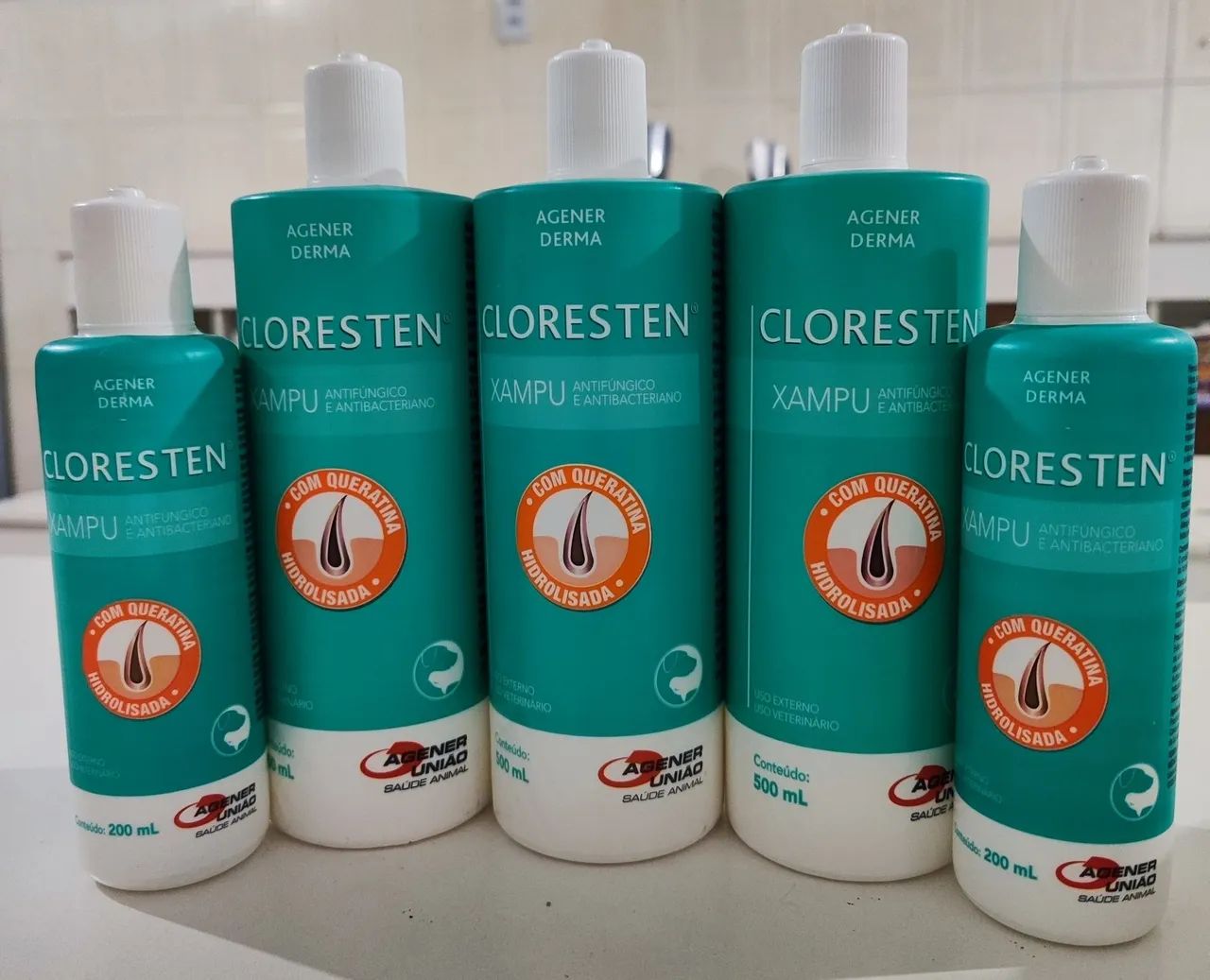 Shampoo cloresten 