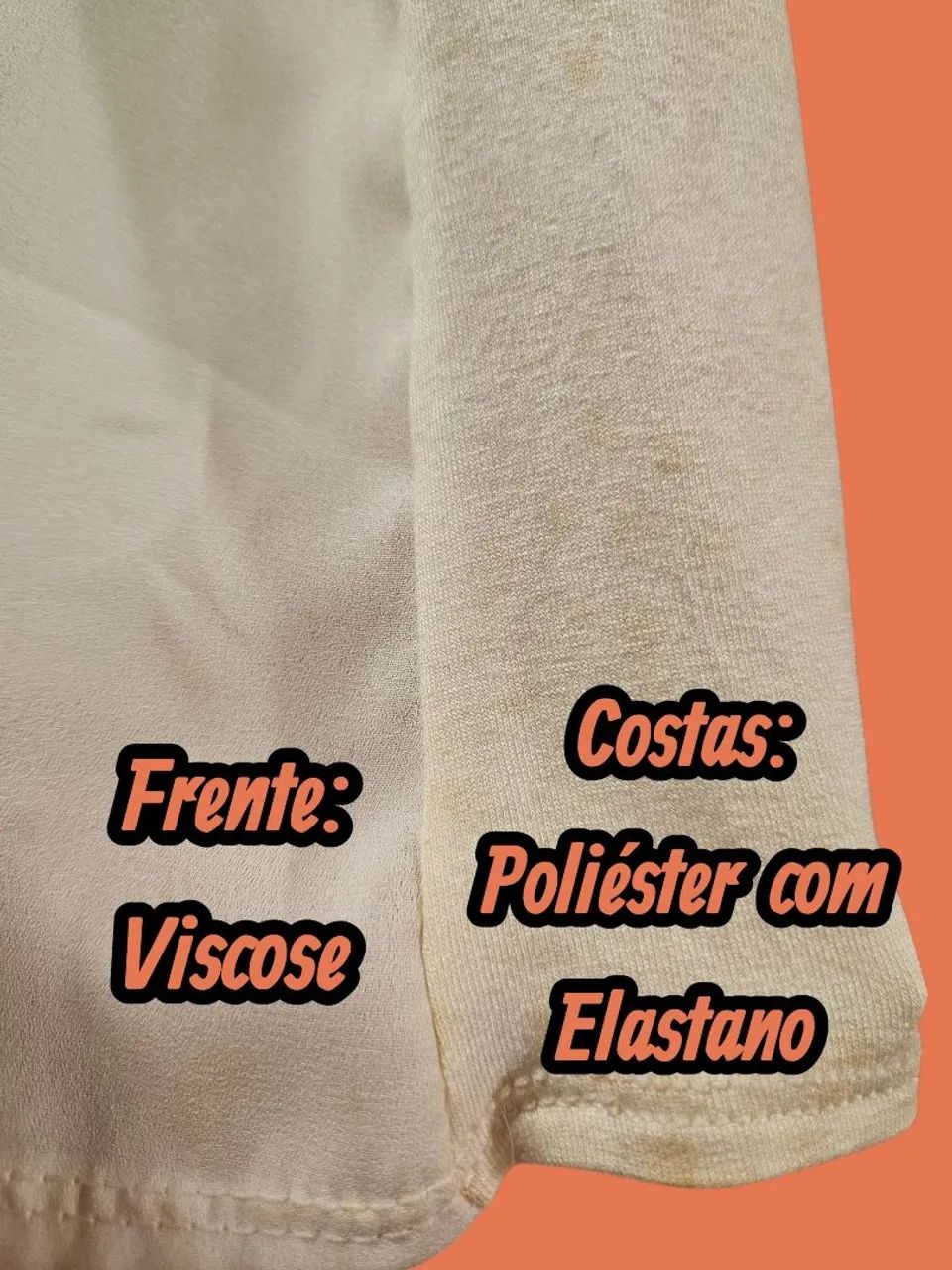 BLUSA CREME COM ESTAMPA E STRASS - Foto 4