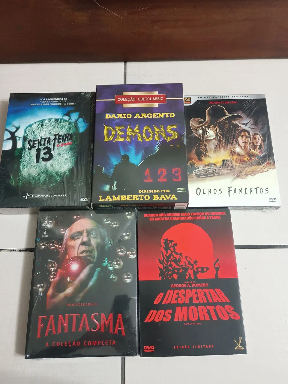 FEAR ITSELF SPECIAL DVD BOX　Vol. g6bh9ry Box - Fear Itself - Antologia Do Medo - 4 Dvds | MercadoLivre