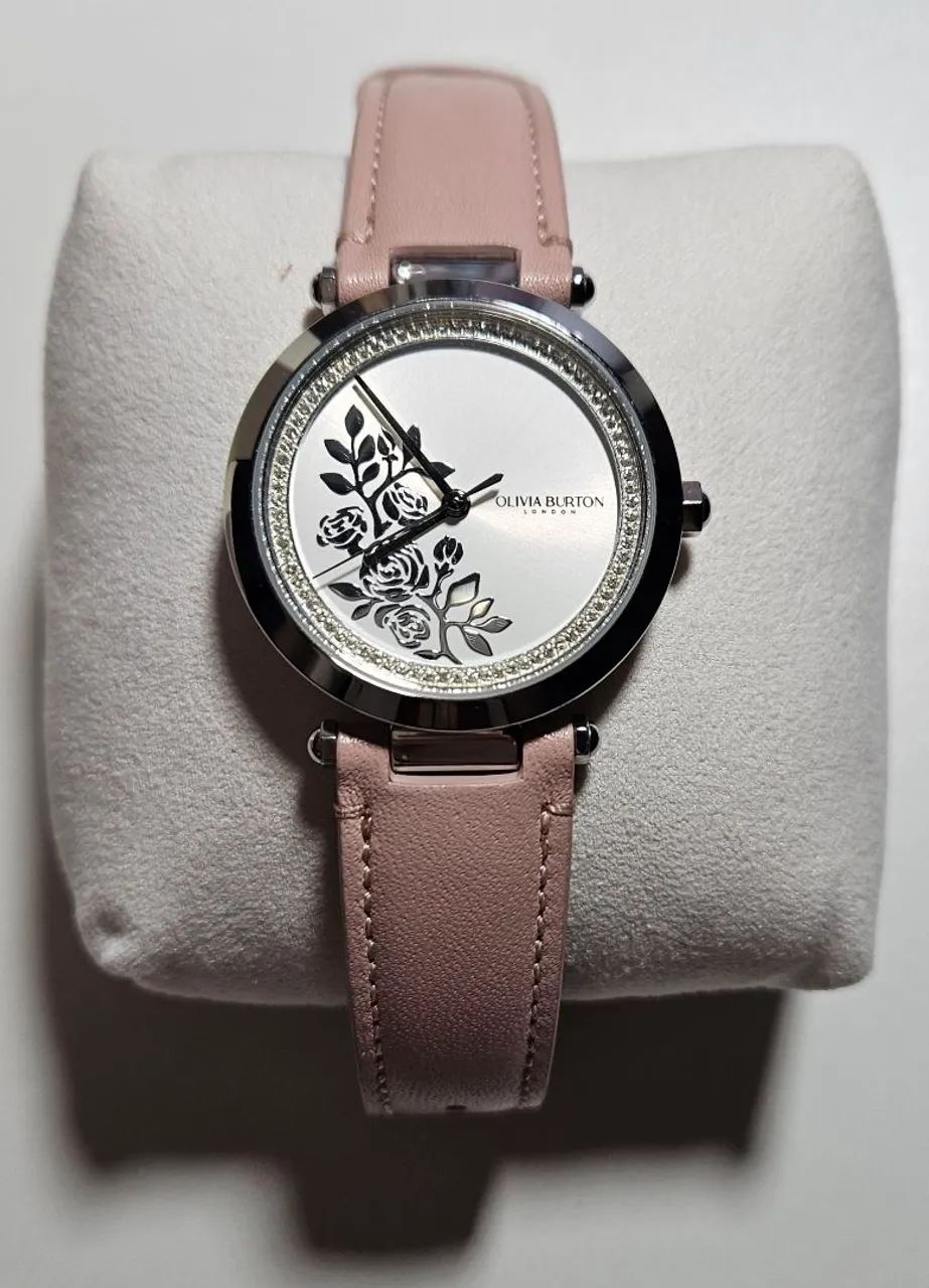 Relógio Olivia Burton Couro Rosa - Foto 3