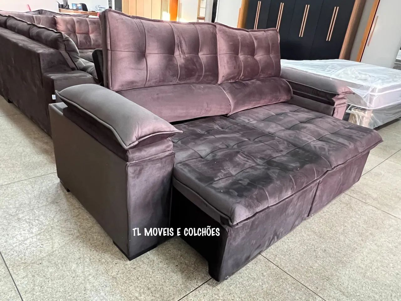 Sofá Retrátil e Reclinável  - Foto 4