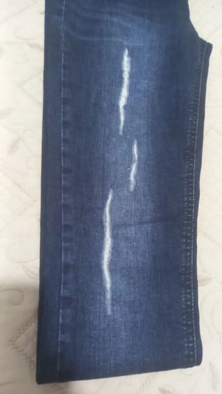Calça feminina tamanho 38 usada. - Foto 4