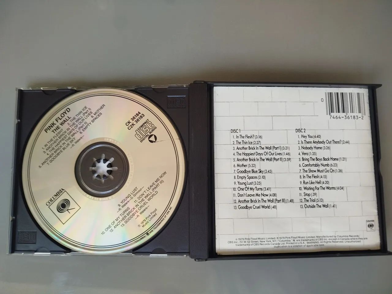 Cd original pink Floyd the wall duplo - CDs, DVDs etc - Centro