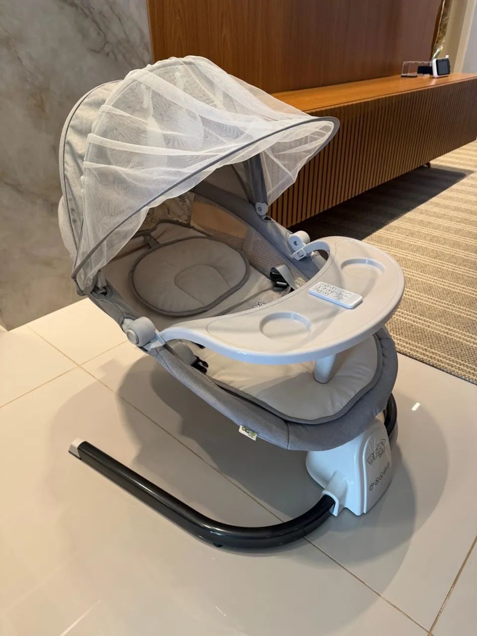 Cadeira de Descanso e Balanço Bebê Elétrica Snug - (BIVOLT) - Maxi 