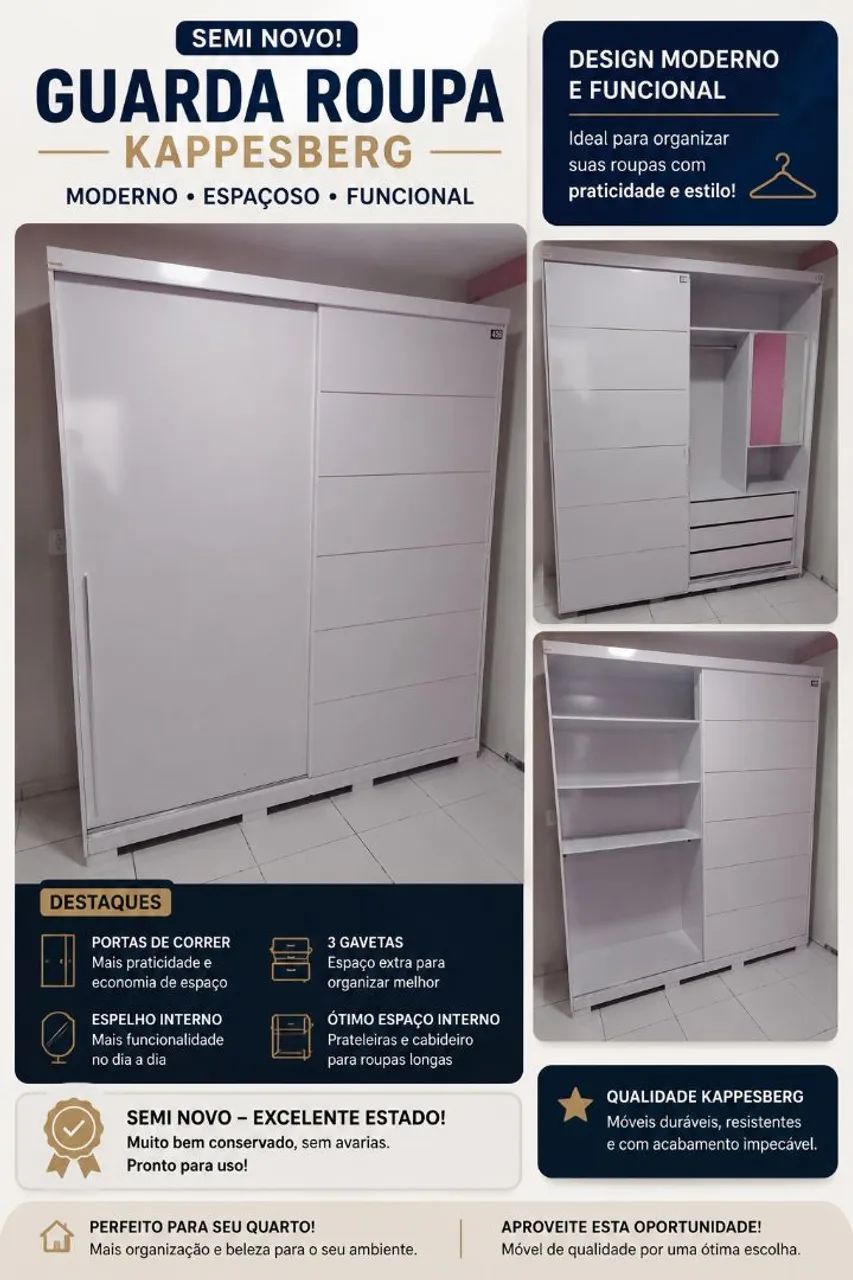 Guarda-roupa Kappesberg  - Foto 4
