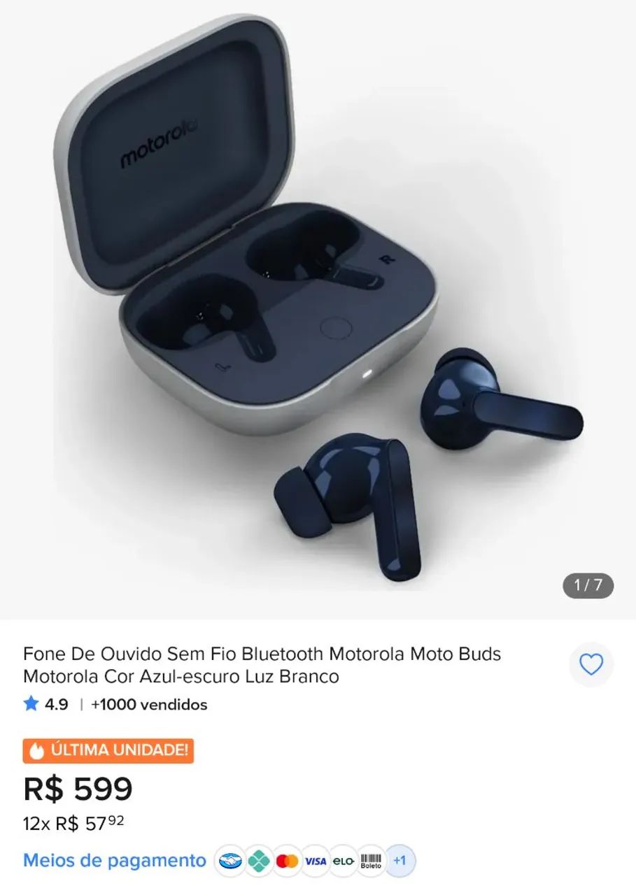 MOTO EDGE 70 FUSION + MOTO BUDS DE BRINDE  - Foto 4
