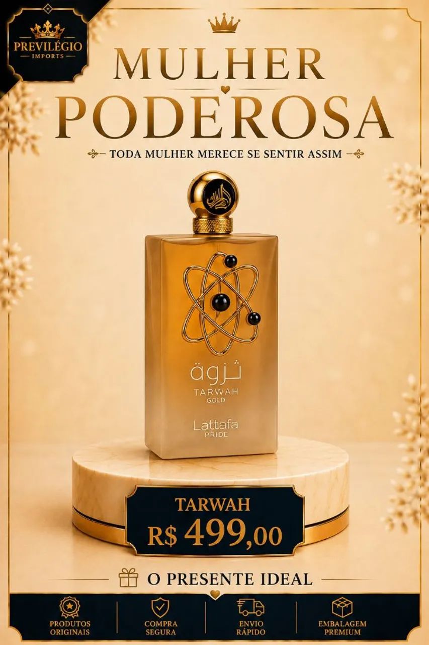 Perfume Árabe Ateheeri Lattafa Eau de Parfum 100 ML feminino o perfume da Abelhinha - Foto 4