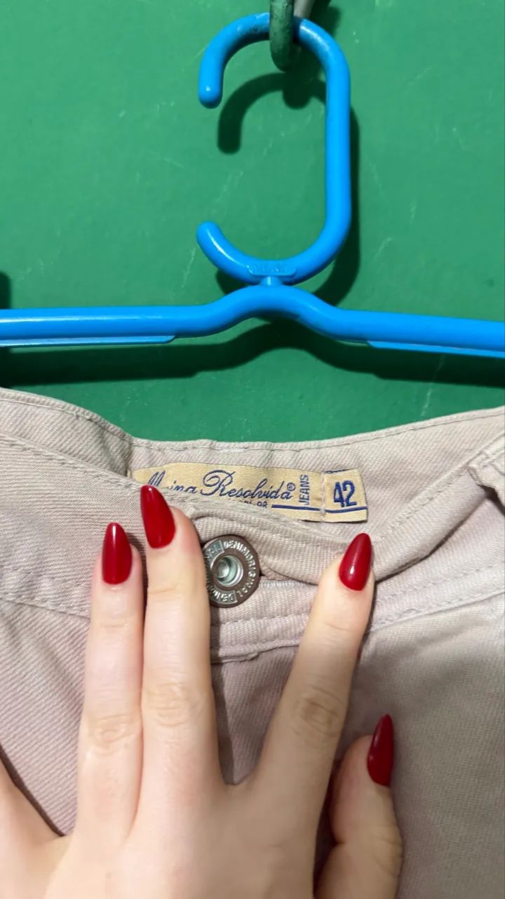 Calça Cargo BRIM - Tamanho 42 - BEGE - Foto 2