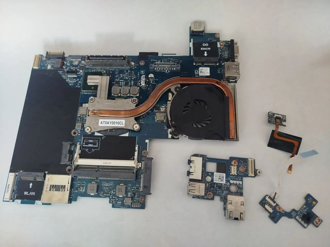 Placa Mãe Dell Latitude E6410 LA-5471P azul + Processador Intel I5 