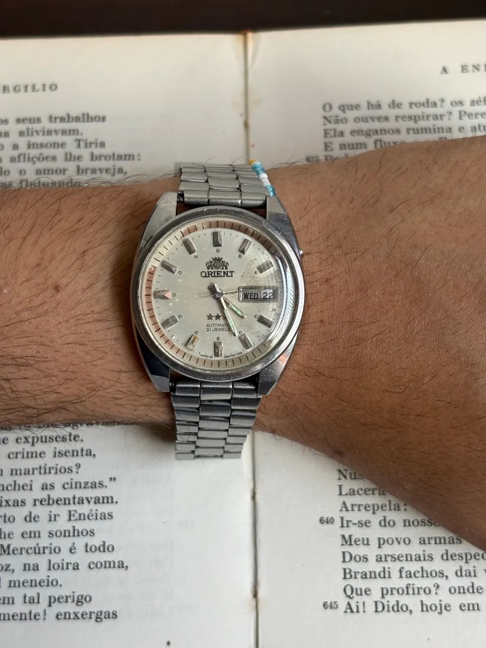 Relogio Orient 3 estrelas automático vintage - Foto 3