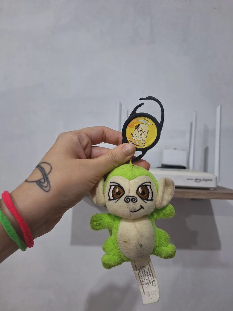 Chaveiro de pelucia Neopets vintage anos 2000 Mynchi