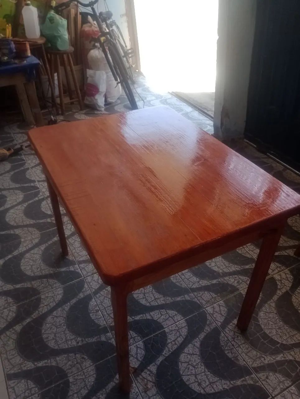 Mesa de madeira maciça nova 399,00 - Foto 3