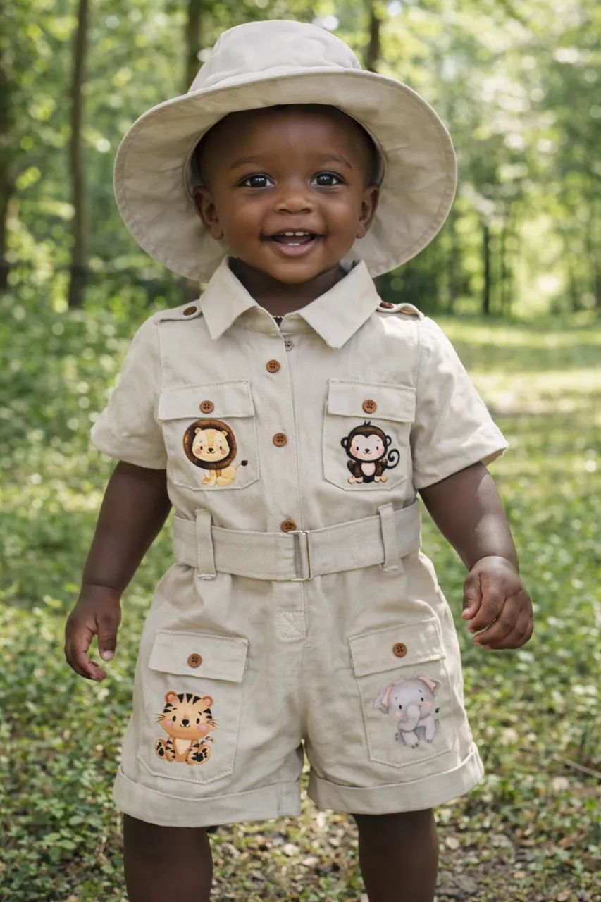 Macacão Safari