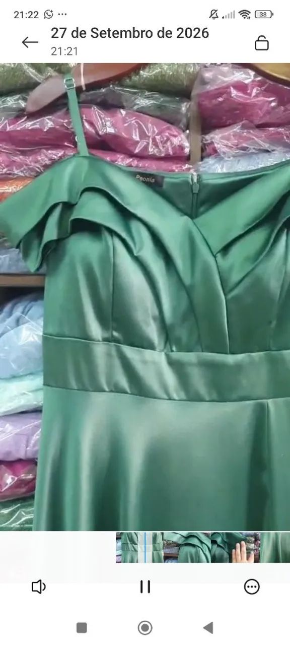 Vestido de festa  plus size usado 1 vez - Foto 3