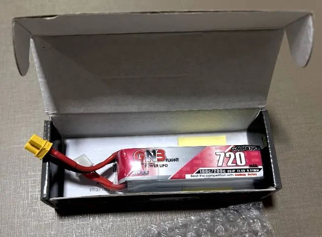 Bateria Lipo GNB 3S 720mah HV