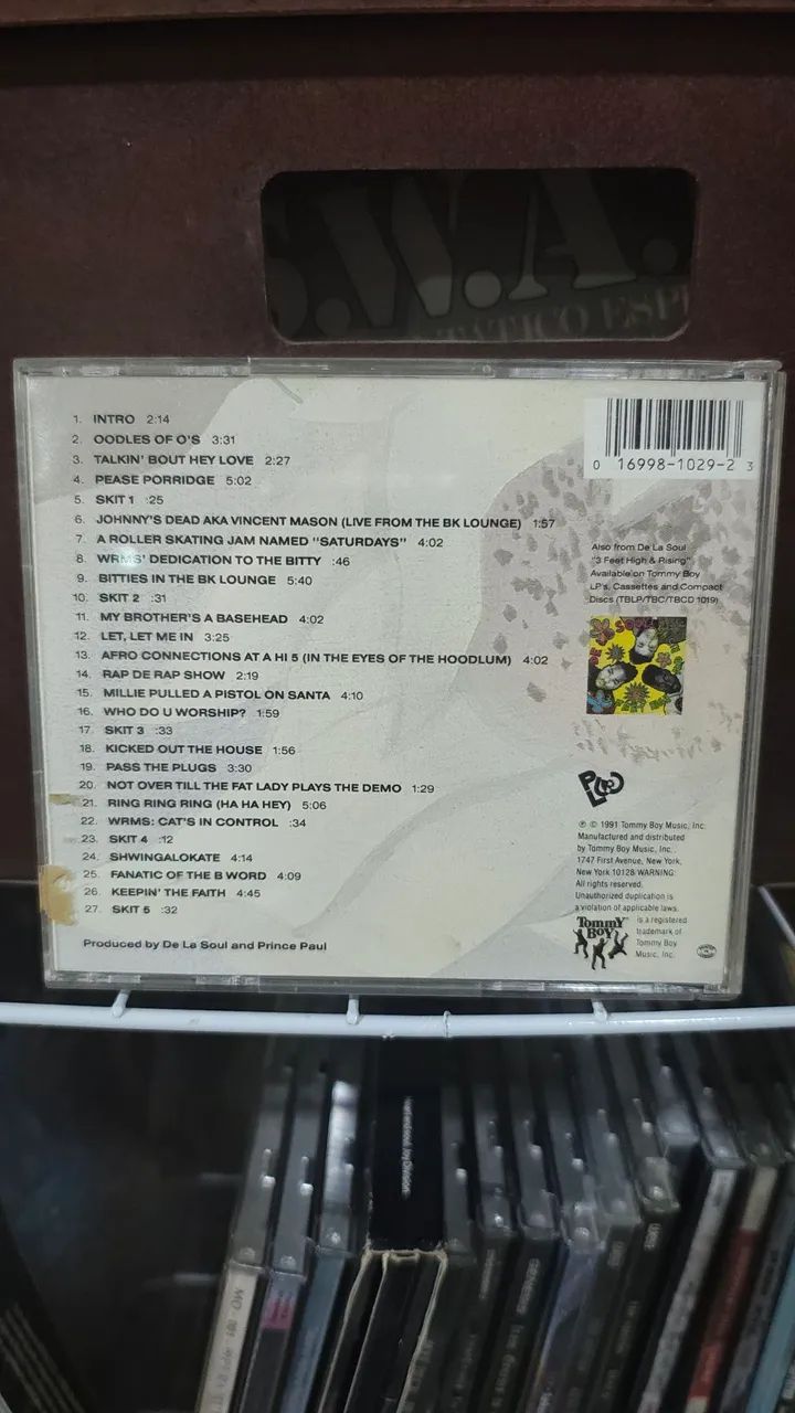 De La Soul - Is Dead cd importado - Foto 2