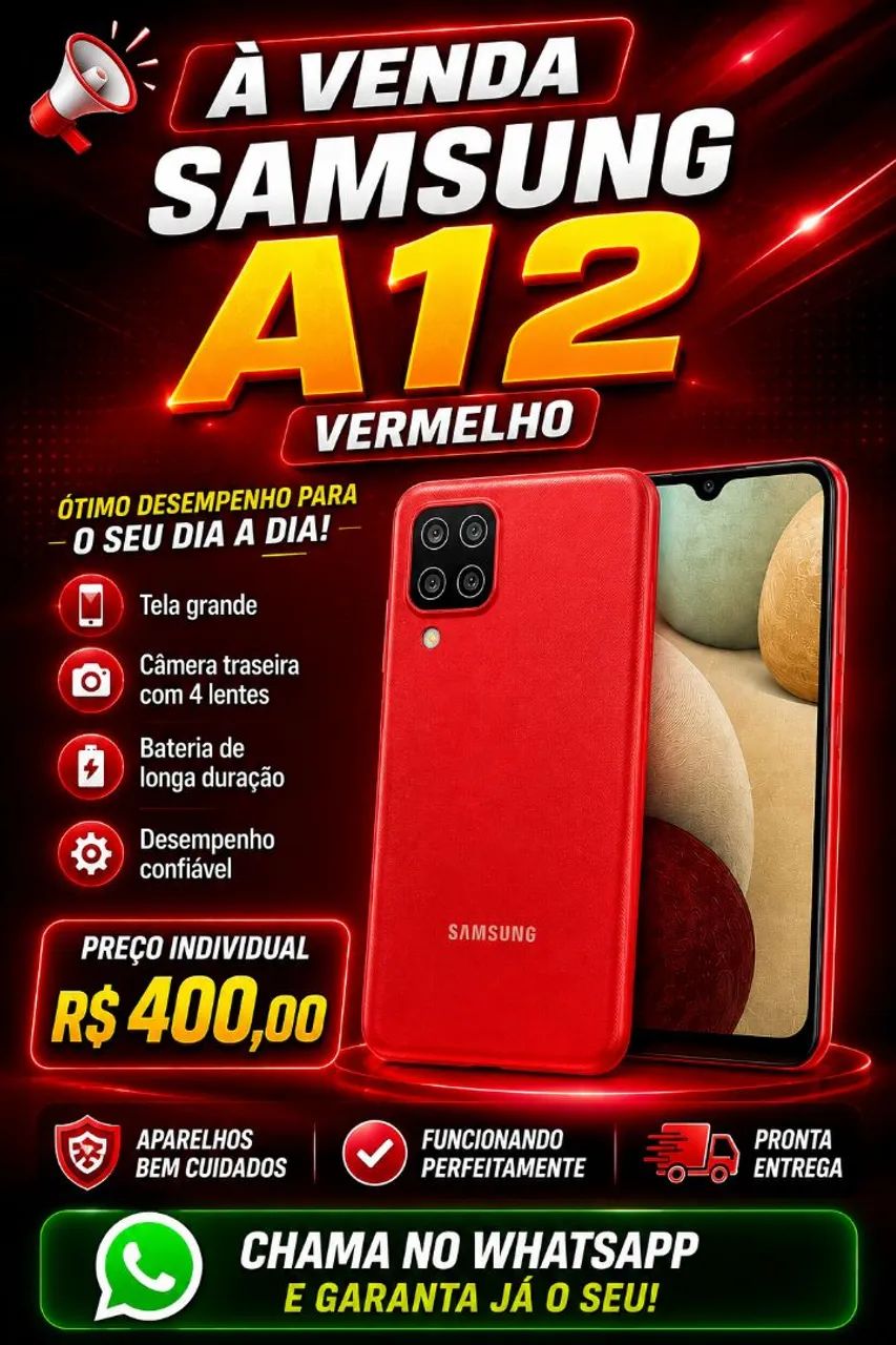 Vendo celular Samsung Galaxy A12 