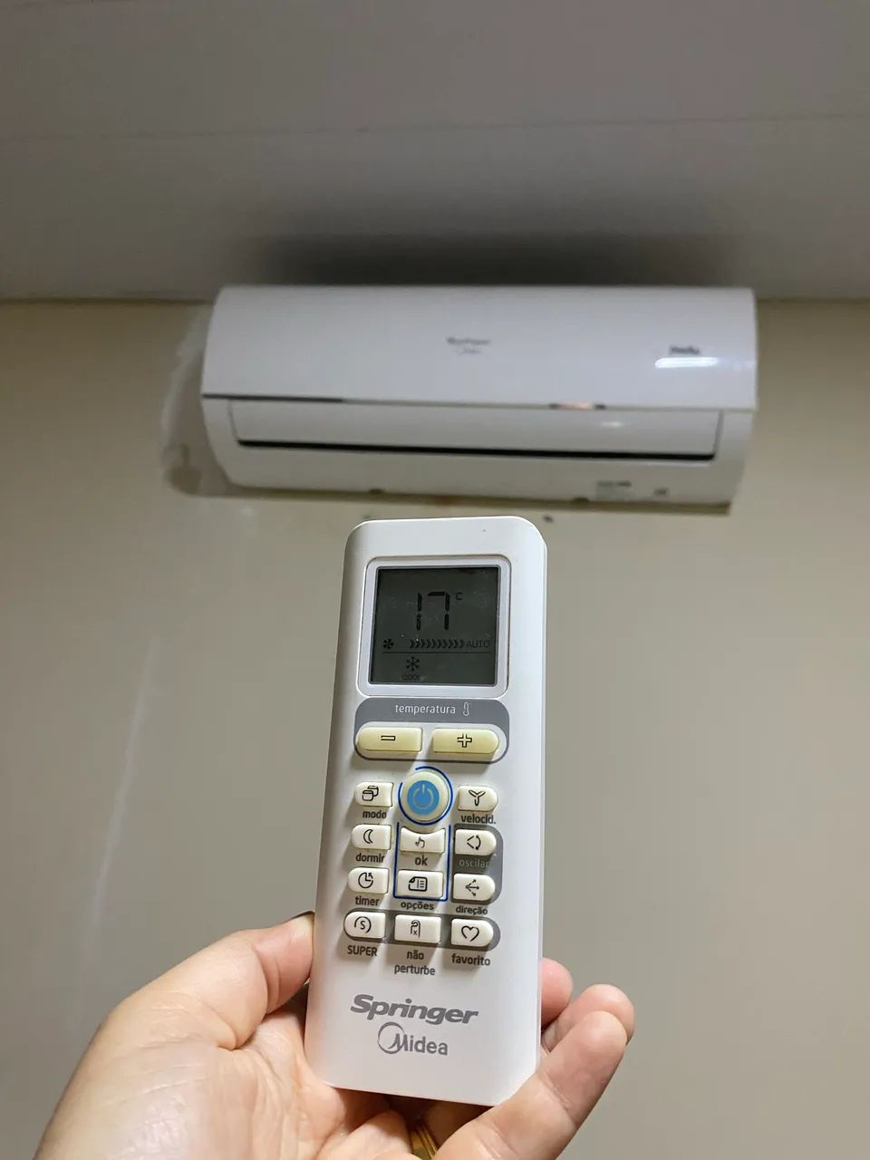 Ar Condicionado Springer Midea 12mil BTUs