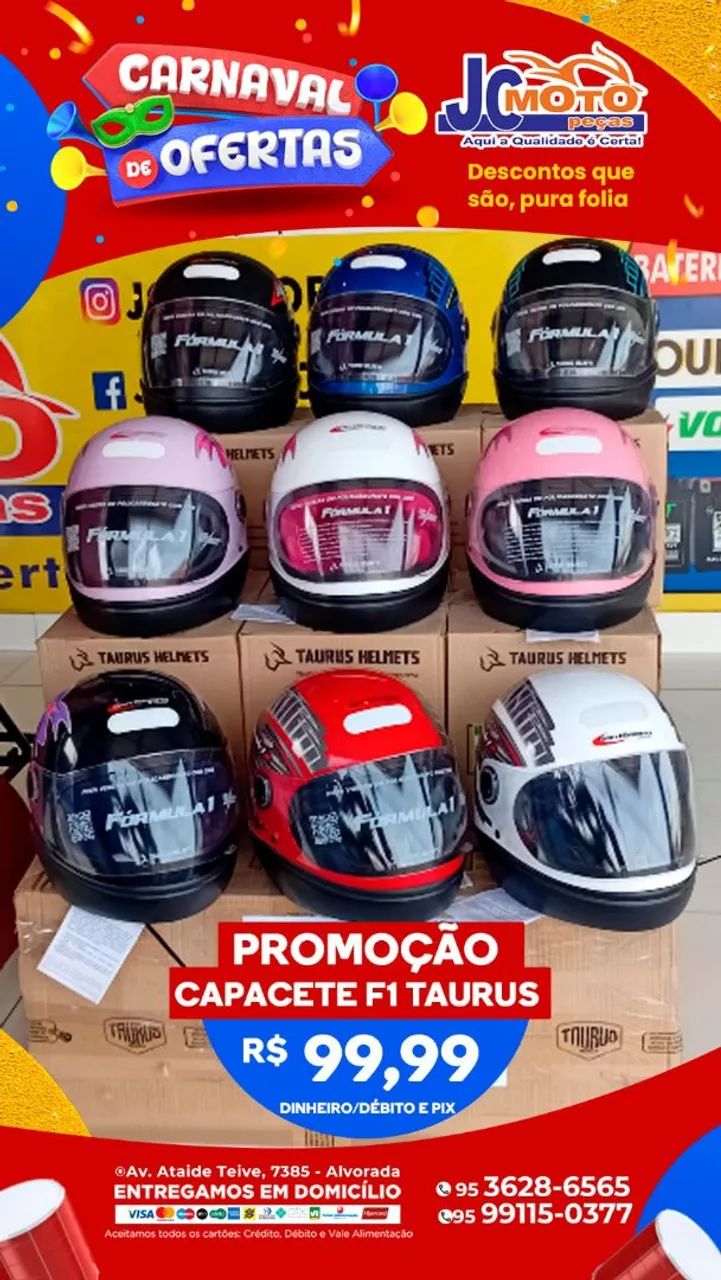 Capacete Fórmula 1