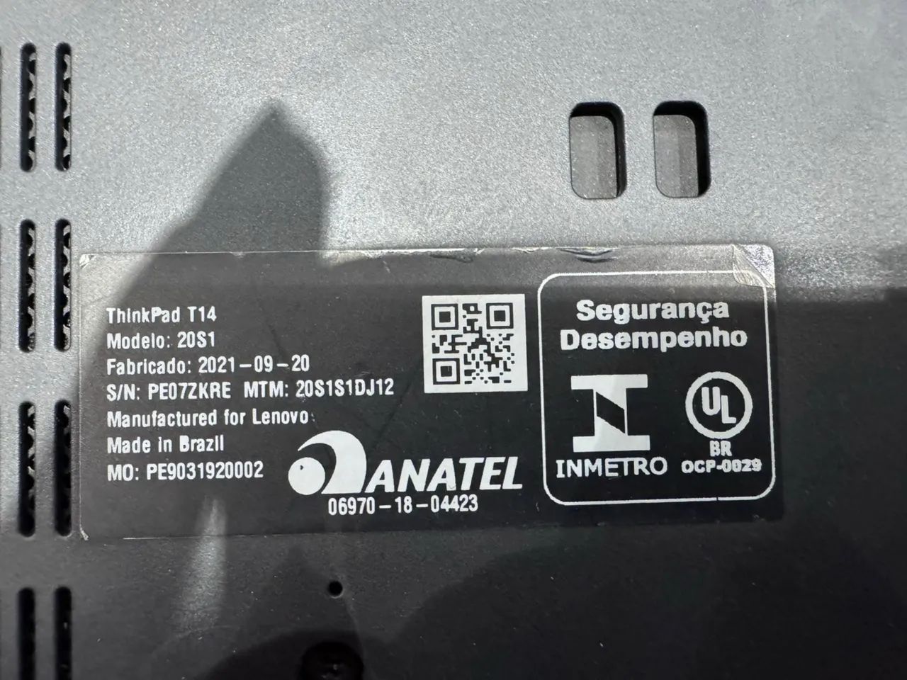 Notebook Lenovo T14 i5 geração 10 - Foto 3