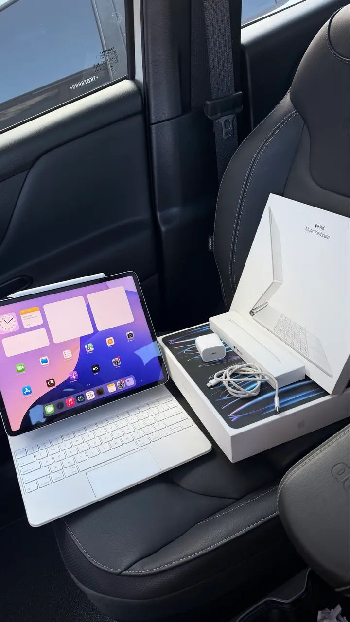 iPad Pro M2 128GB Tela 12,9 + Magic Keyboard e Pencil 2