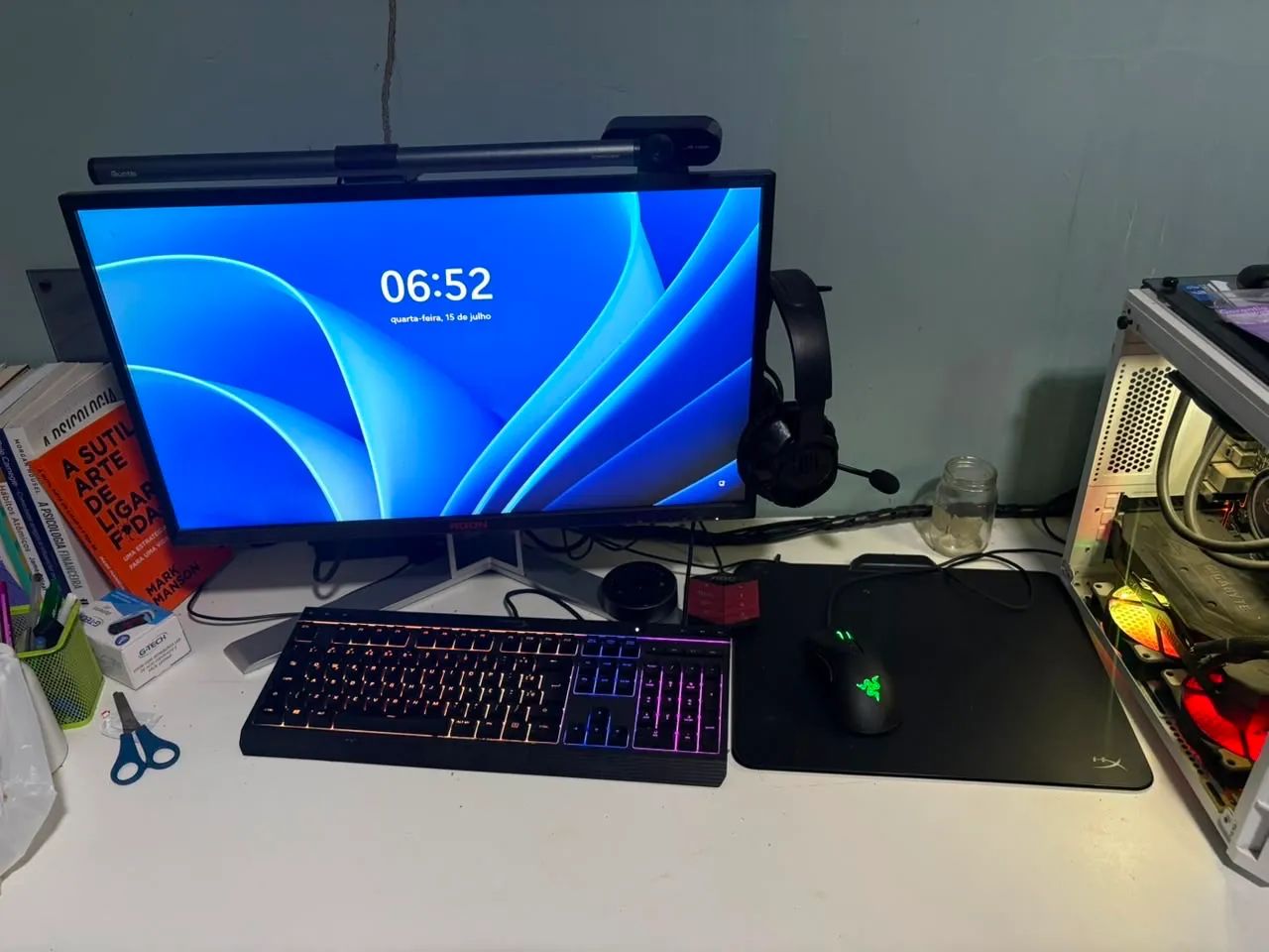 Pc gamer monitor e gpu periféricos a parte  - Foto 3