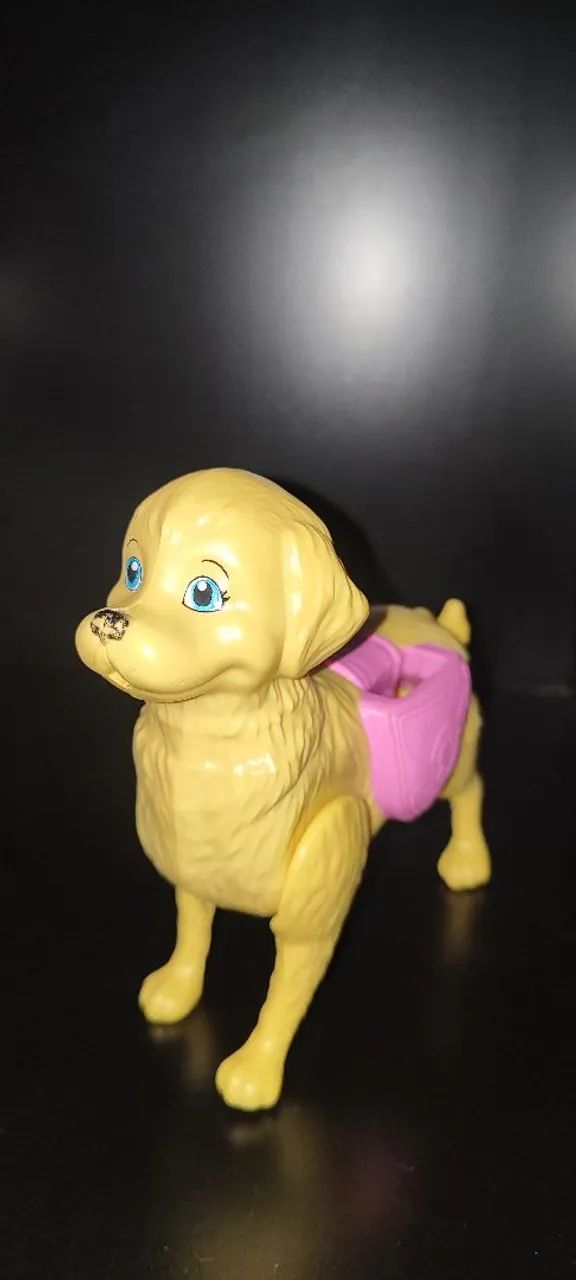 Boneca Barbie com cachorro (perna articulada)  - Foto 5