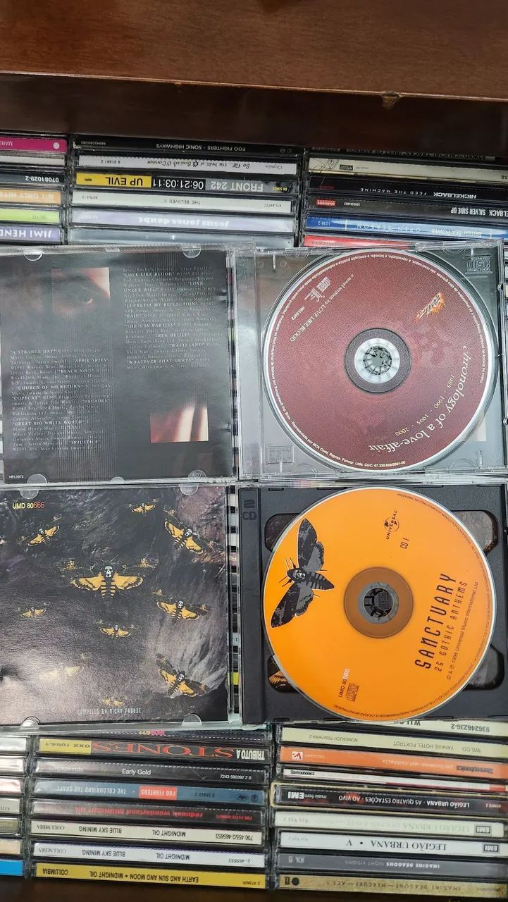 CDS ROCK GÓTICO COMBO 2 CDS anos 90 - Foto 3