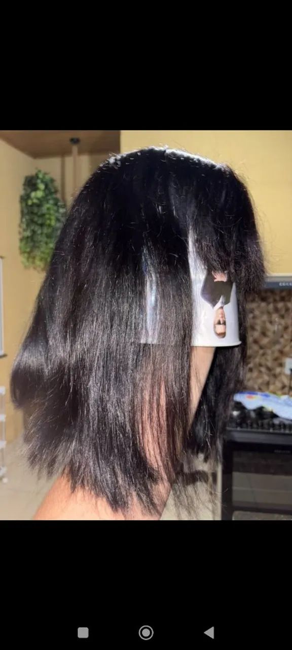 Peruca cabelo humano liso  - Foto 2