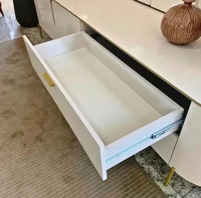 Bancada com Painel Luxo Celine para tv até 75 Polegadas- Produto Novo Entrega Rápida - Foto 2