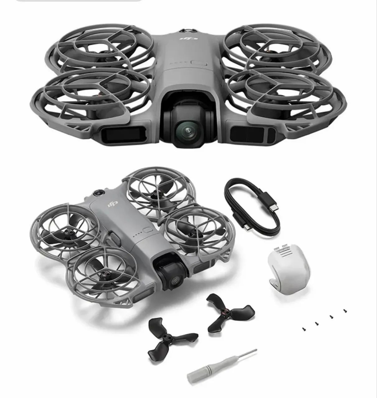 Dji Neo 2 (somente drones) Cinza Lacrado - Foto 4