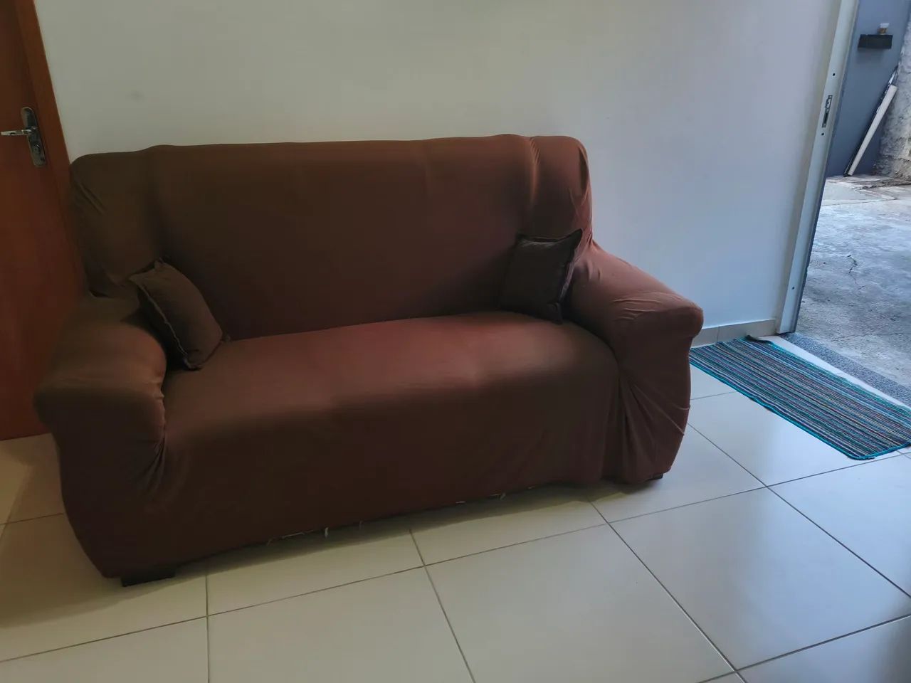 Kit de sofá um com dois lugares e outro com 3 - Foto 4