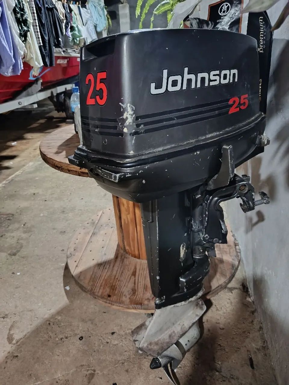 Motor de Popa Jhonson 25HP revisado 