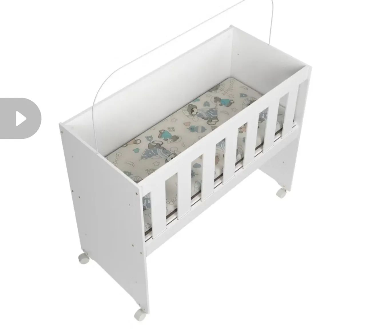 Mini Berço Seminovo  apenas 1 mês de uso 
